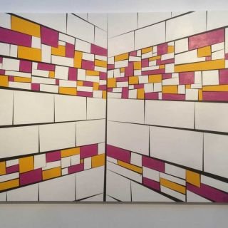 Claire Lippmann - Acrílico, sobre lino.