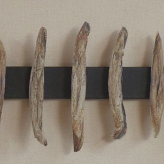 Claire Lippmann - Cerámica de Alta Temperatura, torno, pastillaje, óxidos, esmalte vidriado, sobre algodón.