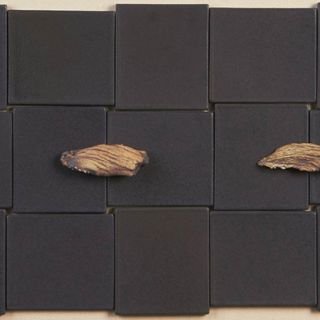 Claire Lippmann - Cerámica de Alta Temperatura, torno, pastillaje, óxidos, esmale vidriado, sobre algodón.