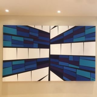 Claire Lippmann - Acrílico sobre lienzo.